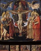 Fra Filippo Lippi THe Trinity and Four Saints France oil painting artist